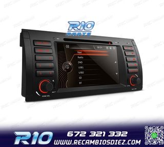 RADIO GPS NAVEGADOR 7" BMW X5 E53 99-06 E39 GPS TACTIL HD