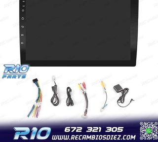 RADIO 9" GPS ANDROID 13 QUAD CORE 64GB ROM