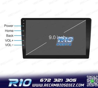 RADIO 9" GPS ANDROID 13 QUAD CORE 64GB ROM