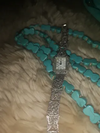 Reloj Quartz Plata 925 VINTAGE UNA JOYA