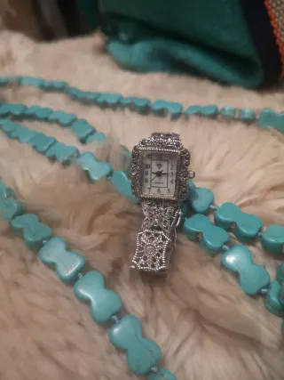 Reloj Quartz Plata 925 VINTAGE UNA JOYA