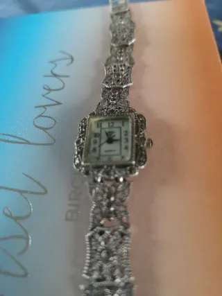 Reloj Quartz De Plata 925 VINTAGE UNA JOYA