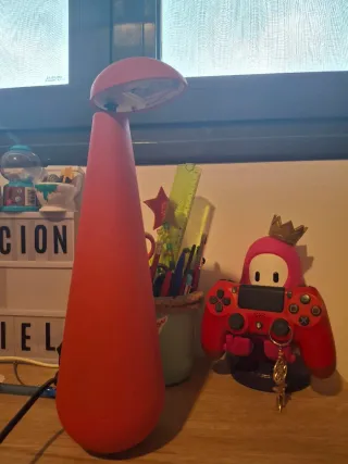 Lámpara Pingüino Retro Roja