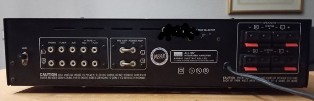 AMPLIFICADOR SANSUI AU-317 (CALIDAD)