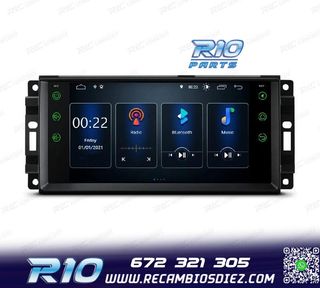 RADIO GPS ANDROID 12 PARA DODGE JEEP CHRYSLER 07-11