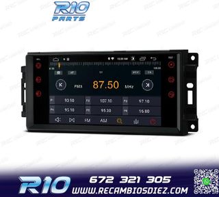 RADIO GPS ANDROID 12 PARA DODGE JEEP CHRYSLER 07-11