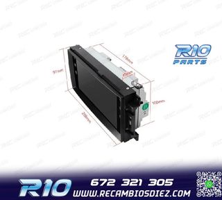 RADIO GPS ANDROID 12 PARA DODGE JEEP CHRYSLER 07-11