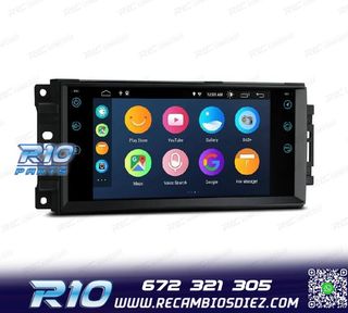 RADIO GPS ANDROID 12 PARA DODGE JEEP CHRYSLER 07-11