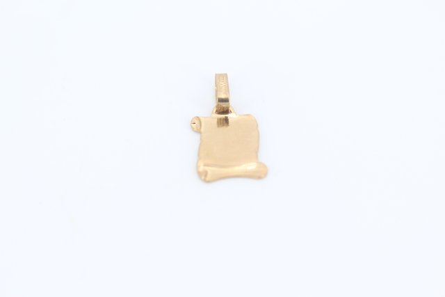 Pergamino Baile oro 18k, 1,32gr. Ref. G-091.