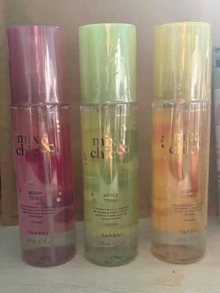3 Colonias Yanbal: Berry, Apple y Mango Tonic