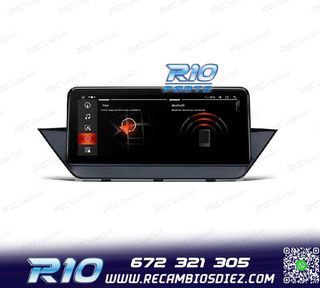 RADIO GPS ANDROID 14 BMW X1 E84 09-15 SIN PANTALLA DE SERIE