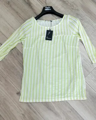 T-shirt donna maniche a tre quarti