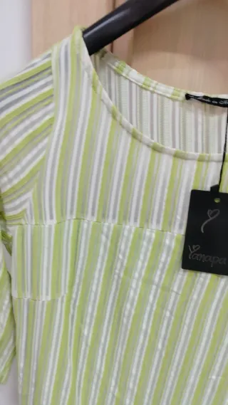 T-shirt donna maniche a tre quarti