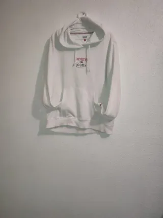 Sudadera Tommy Hilfiger Blanca Talla L