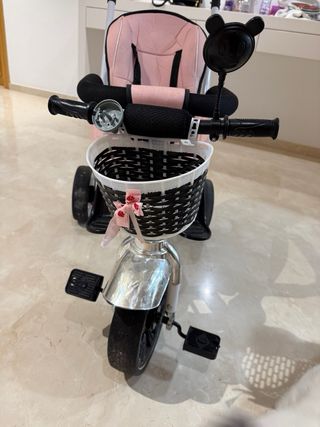 Triciclo para niña rosa