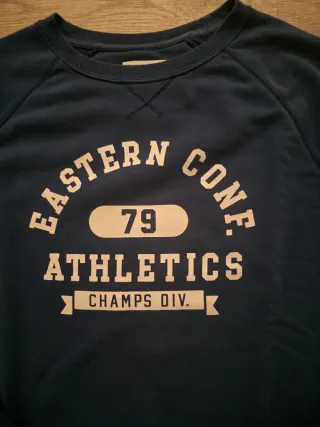 Lote 2 sudaderas: azul y beige