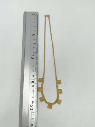 Gargantilla Oro 18kt mini bolitas