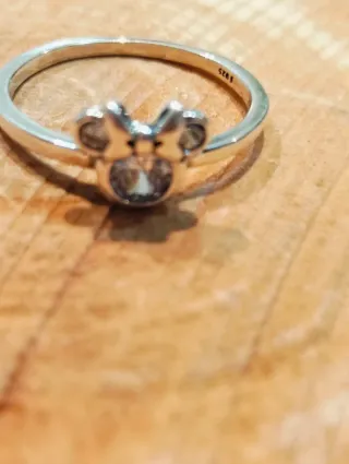 Anillo Pandora Minnie Plata