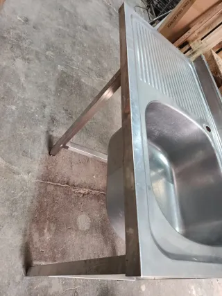 FREGADERO ACERO INDUSTRIAL 1.25 M 658746091