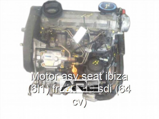 Motor asy seat ibiza (6l1) fresh 1.9 sdi (