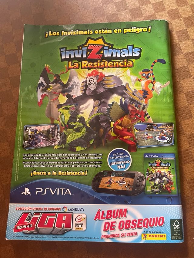 Álbum Liga BBVA 2014-2015 Completo