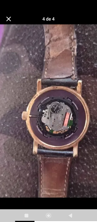 Reloj Citizen Dorado Correa Cuero