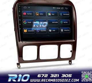 RADIO GPS ANDROID 13 MERCEDES CLASE S W220 98-05