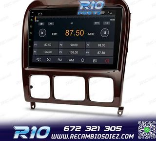 RADIO GPS ANDROID 13 MERCEDES CLASE S W220 98-05