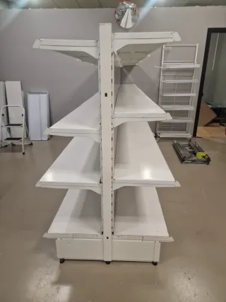 Estantería Góndola Profesional Doble Cara