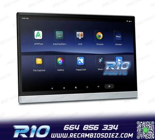 PANTALLA REPOSACABEZAS MULTIMEDIA DE 13,3 "