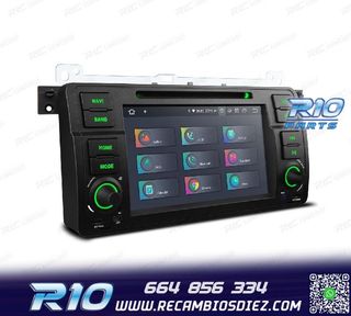 RADIO GPS ANDROID 14 BMW E46 4GB RAM 64GB ROM DVD