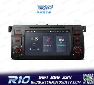 RADIO GPS ANDROID 14 BMW E46 4GB RAM 64GB ROM DVD