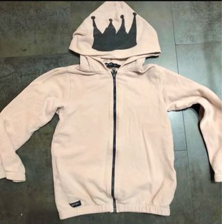 Sudadera Yporque niña corona rosa 8 años