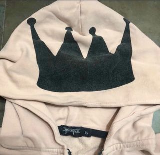 Sudadera Yporque niña corona rosa 8 años