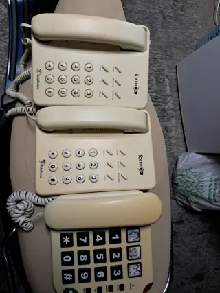 Teléfonos mesa Forma Telefónica (2 unidades)