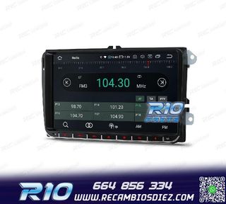 RADIO GPS ANDROID 14 PARA VOLKSWAGEN VW SKODA SEAT