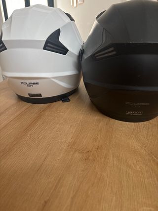 Pack 2 Cascos Moto COURSE Scooter
