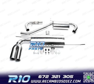 LÍNEA DE ESCAPE VOLKSWAGEN VW GOLF V GTI AUDI A3 8P