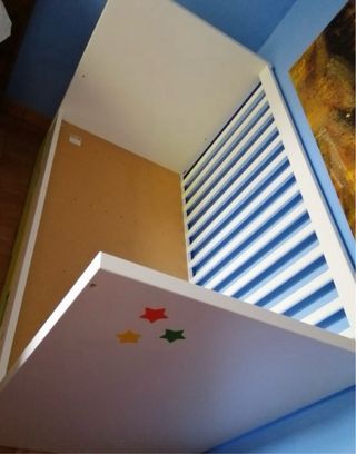 Cuna colecho convertible 2 alturas