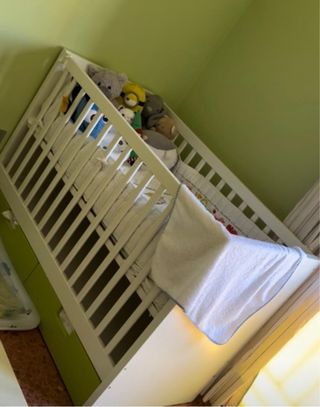 Cuna colecho convertible 2 alturas