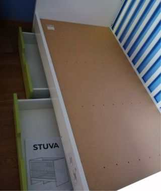 Cuna colecho convertible 2 alturas