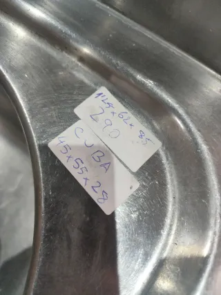 FREGADERO PILA ACERO INDUSTRIAL 1.25M 658746091