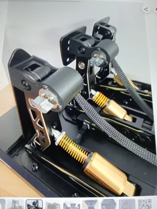 Hapticos pedales Moza CRP Nuevo