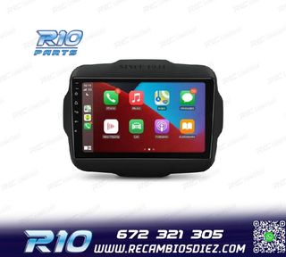 RADIO GPS ANDROID 14 PARA JEEP RENEGADE 15-20
