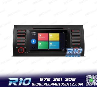 RADIO GPS ANDROID 12 QUAD CORE BMW X5 E53 99-06