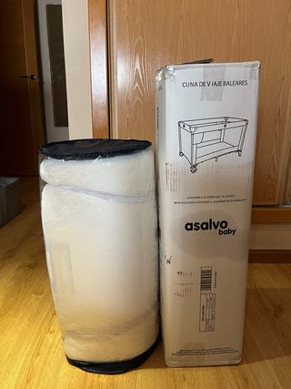 Cuna de viaje plegable + colchón de bebe y bañera!