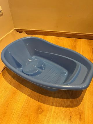 Cuna de viaje plegable + colchón de bebe y bañera!