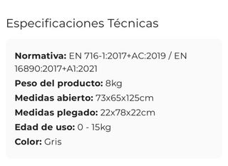 Cuna de viaje plegable + colchón de bebe y bañera!