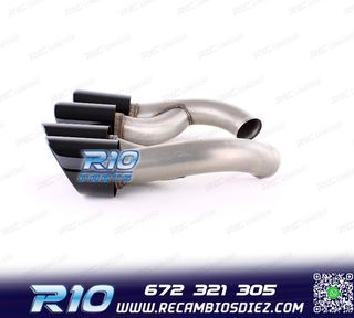 COLAS ESCAPE PORSCHE CAYENNE 92A 14-17 LOOK GTS NEGRO