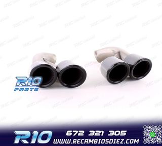 COLAS ESCAPE PORSCHE CAYENNE 92A 14-17 LOOK GTS NEGRO